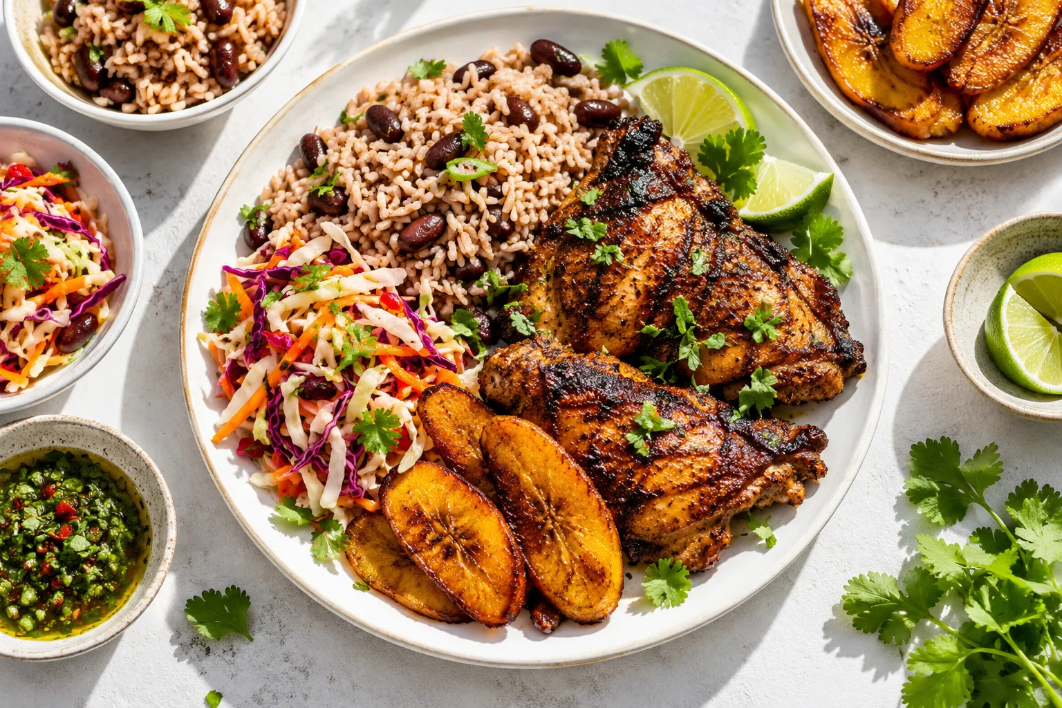 Island grilled chicken — illustrative menu photograph